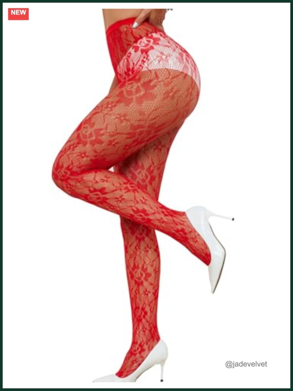 Lace Tights Sunflower Fishnet Stockings Floral Pantyhose High Stretch Durable